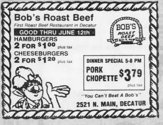 Bob's Roast Beef